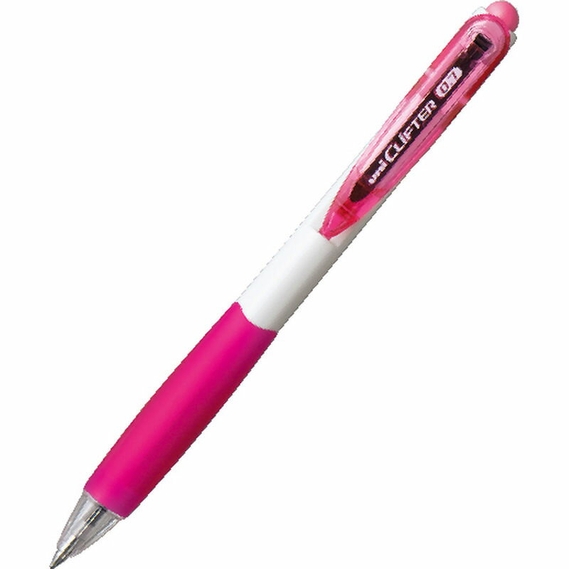 【楽天スーパーSALE 12/4 20:00〜12/11 1:59】三菱 クリフター 油性ボールペン SN-118-07NW.13 白ピンク