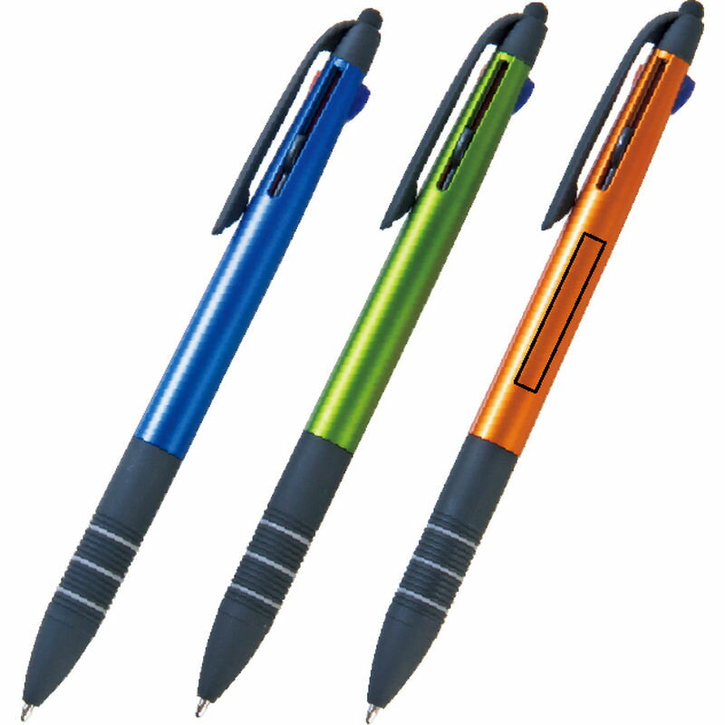 【楽天スーパーSALE 12/4 20:00〜12/11 1:59】【単品・指定不可】 タッチペン付3色ボールペン SC-1804