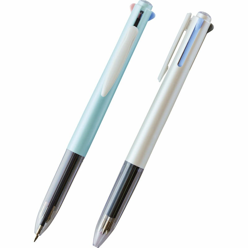 【楽天スーパーSALE 12/4 20:00〜12/11 1:59】【単品・指定不可】 パステル3色+1ボールペン SC-2501