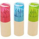 【楽天スーパーSALE 12/4 20:00〜12/11 1:59】【単品・指定不可】 色えんぴつ12pcsシャープナー付 SC-2408