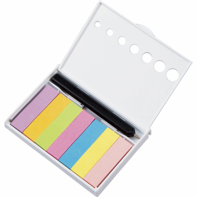 【楽天スーパーSALE 12/4 20:00〜12/11 1:59】ペン付ケース入りふせん SC-1508