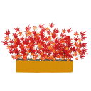 【秋】ワイドスタンド紅葉H57×W76×D15cm / 秋 紅葉 造花 POP 飾り 販促(3)