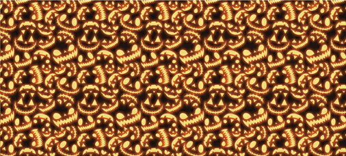 【ハロウィン】ディスプレイシート〈パンプキンフェイス〉H87×L200cm / ハロウィン パンプキン 幕 店内装飾 インテリア デコレーション 販促 POP ...