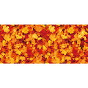 【秋】ディスプレイシート〈楓〉H87×L200cm / 秋 紅葉 幕 店内装飾 インテリア デコレーション 販促 POP ディスプレイ 飾り