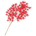 【秋】DX大枝もみじ〈レッド〉L110cm / 秋 紅葉 造花 POP 飾り 販促 イベント