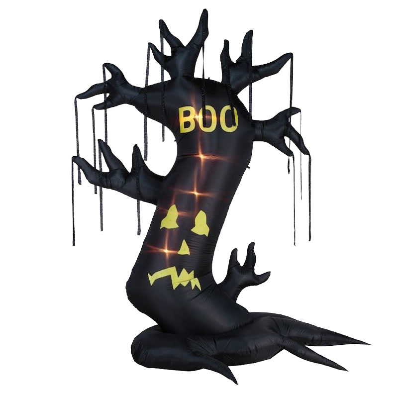 【ハロウィン】エアーディスプレイ ホーンテッドツリー H340×W270×D147cm　/　ハロウィン 店舗 POP 飾り 販促 イベント 装飾