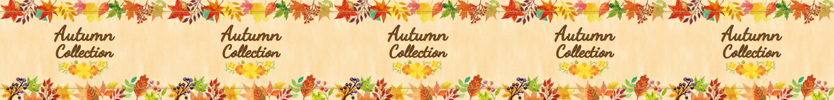 Interior Accessories - 【秋】ロール幕〈オータムコレクション〉H60×L500cm　/　秋 紅葉 幕 店内装飾 インテリア デコレーション 販促 POP ディスプレイ 飾り