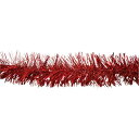 【クリスマス】4インチ巻上げモール レッド W10×L270cm / クリスマス モール 店舗装飾 飾り 装飾 デコレーション ディスプレイ イベント パーティー インテリア
