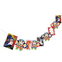 【正月】連凧バナー H13XW180cm / 冬 正月 飾り 店舗装飾 ディスプレイ 販促 POP インテリア 天井飾り 吊り装飾