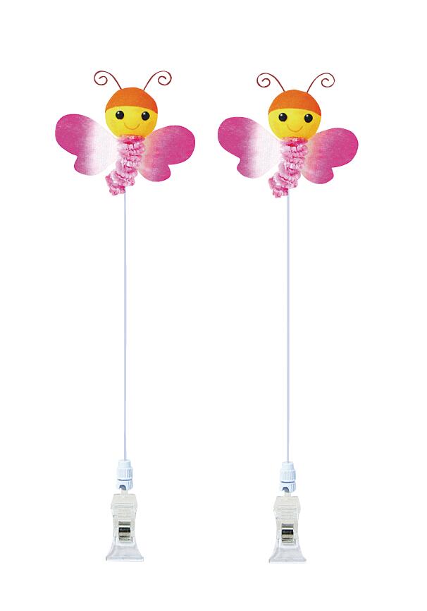 販促 POP ディスプレイ 春 菜の花 野花 店舗装飾 販促 POP インテリア デコレーション 飾り付け フェイク 店内装飾 イベント アイキャッチ 【蝶々クリップ2本セット】