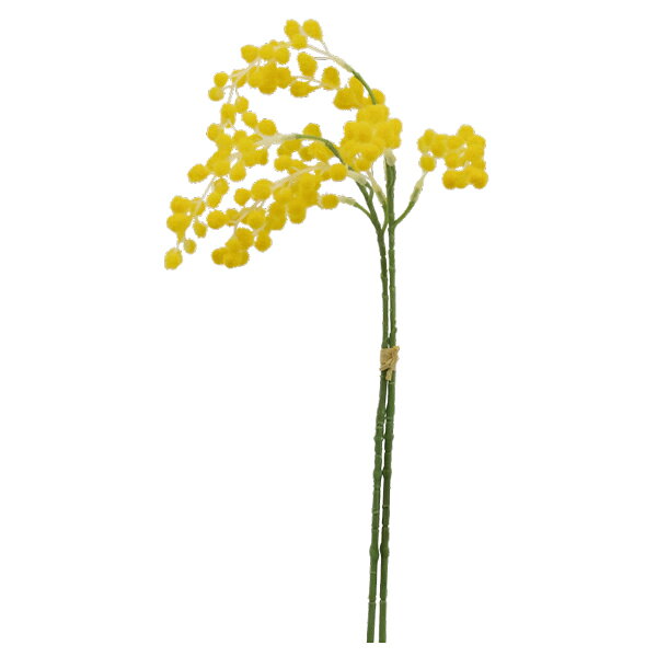乐天商城 - 【春】ミモザの束 H36cm・花φ7～8mm / 春 ミモザ 造花 ディスプレイ 飾り 春装飾 店舗装飾 販促 デコレーション イベント