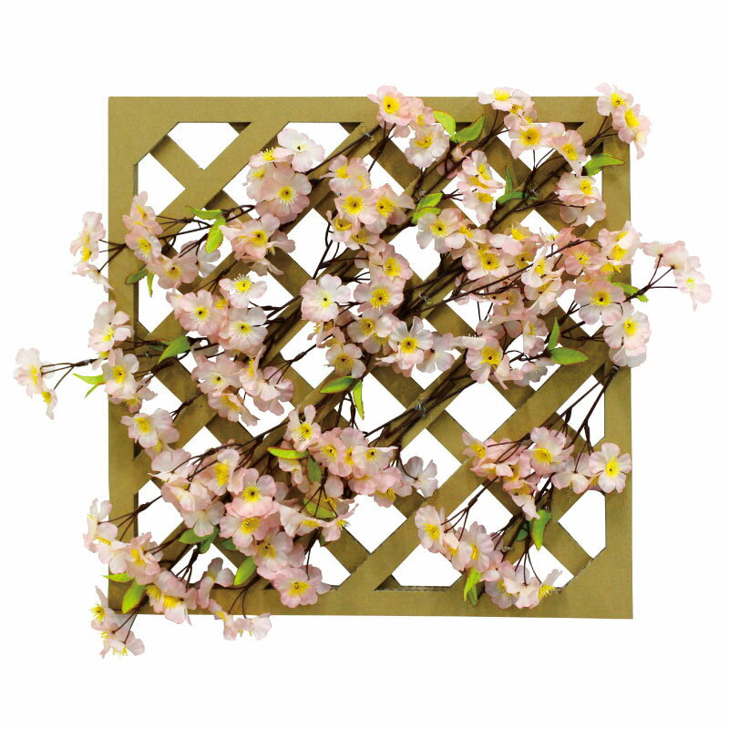 樂天商城 - 【ポイント5倍】【桜】桜棚 枠サイズH50×W50cm / 桜 棚 吊り飾り 店舗装飾 販促 吊り装飾 デコレーション 飾り付け ディスプレイ イベント