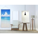 【夏】タペストリー 防炎 海雲 H180cm×W90cm / マリン 海 壁掛け 装飾 イベント インテリア 店内装飾