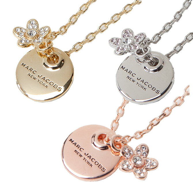 マークジェイコブス MARC JACOBS ネックレス COIN DAISY CRYSTAL アクセサリー レディース m0012398