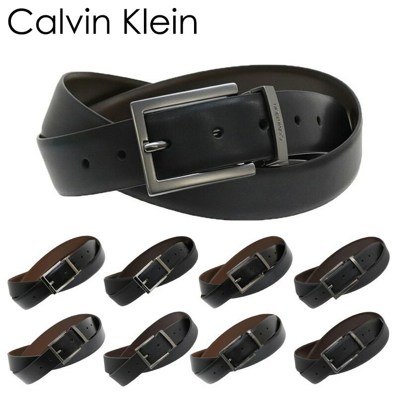 カルバン・クライン 革ベルト メンズ カルバンクライン Calvin Klein ベルト メンズ 本革 レザー リバーシブル ビジネス カジュアル 11CK01002 11CK02001 11ckbelt