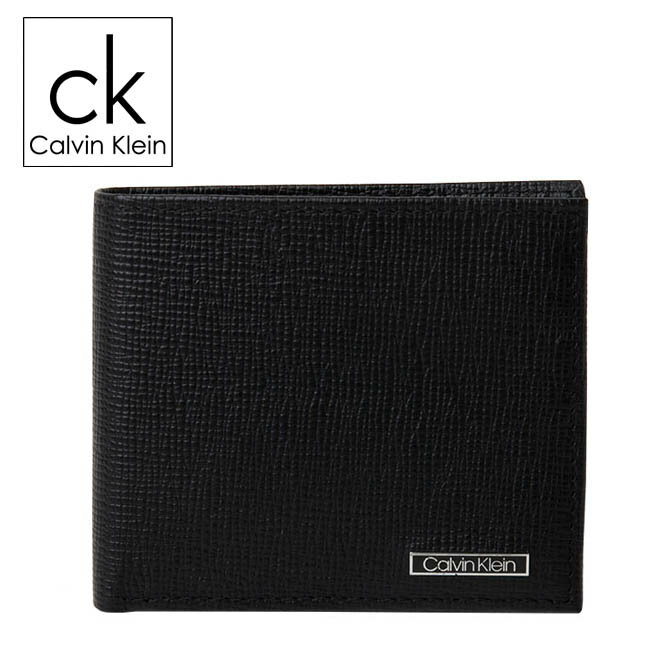 カルバンクライン Calvin Klein 二つ折り財布 レザー メンズ 31ck130009 BOX付