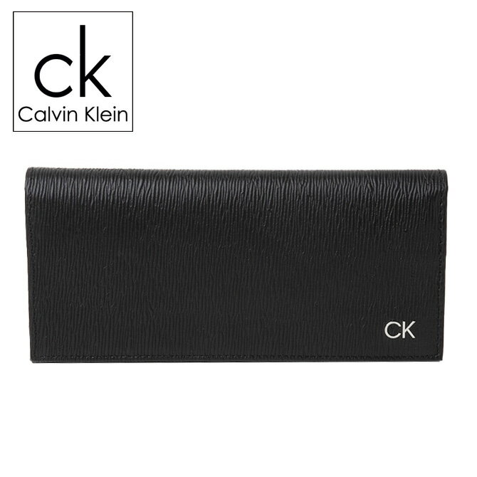 カルバンクライン Calvin Klein 二つ折り長財布 レザー メンズ 31ck190003 BOX付