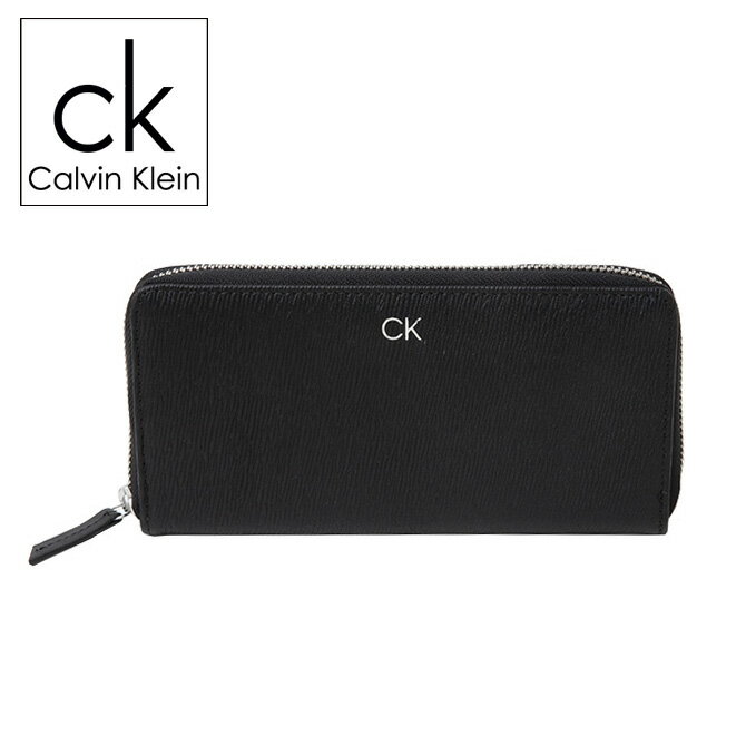乐天商城 - カルバンクライン Calvin Klein ラウンドファスナー長財布 レザー メンズ 31ck190004 BOX付