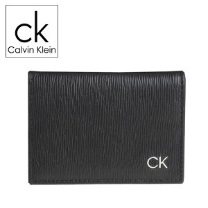 カルバンクライン Calvin Klein カードケース 名刺入れ ロゴ レザー メンズ 31ck200002 BOX付