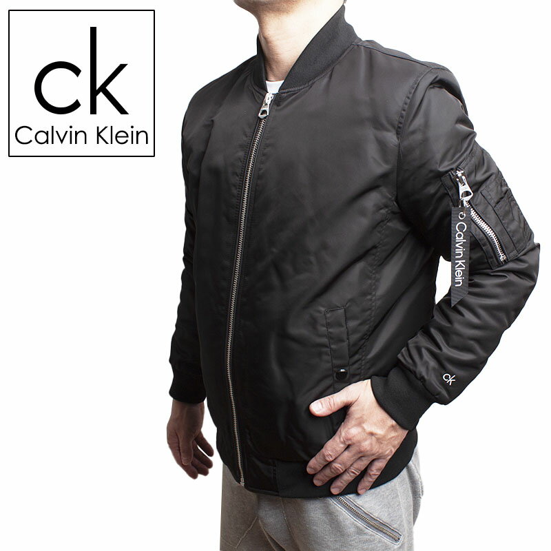 カルバン・クライン カルバンクライン Calvin Klein フライトジャケット ボンバージャケット 中綿入り ブルゾン ジャケット メンズ cm154122 ラッピング不可