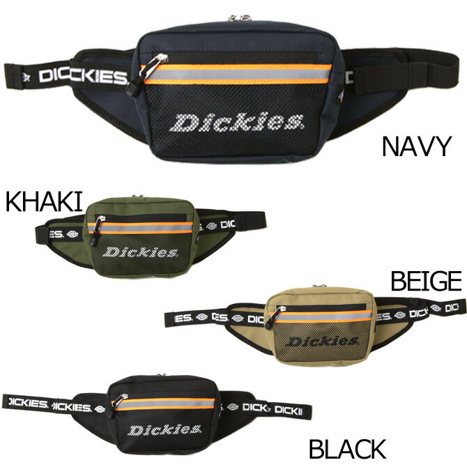 ディッキーズ ショルダー DICKIES サコッシュ ウエストポーチ 斜めがけ REFRECTIVE TAPE WAIST BAG メンズ レディース 14024200 ネコポスでお届け！【ラッピング不可】