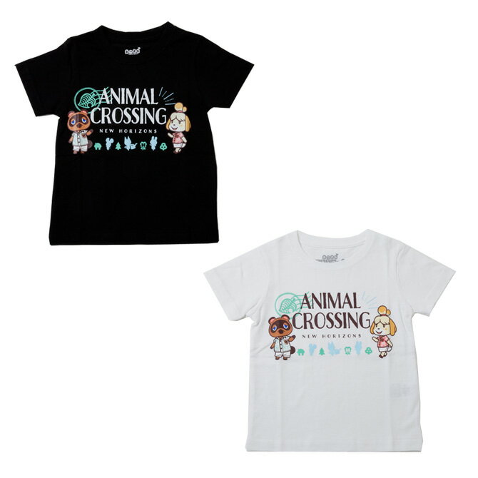 あつまれどうぶつの森 半袖Tシャツ しずえ たぬきち あつ森 どう森 メンズ レディース キッズ 子供服 22843139 ラッピング不可 ネコポスでお届け！