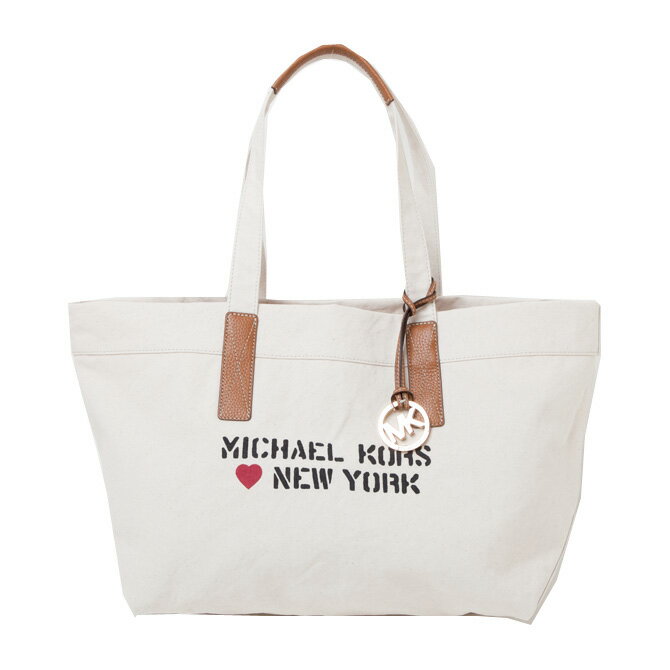 マイケルコース トートバッグ マイケルコース トート　バッグ MICHAEL KORS CITY TOTE XL TOTE 35t7mt2t6c/NY 限定 ナチュラル トート ラッピング不可