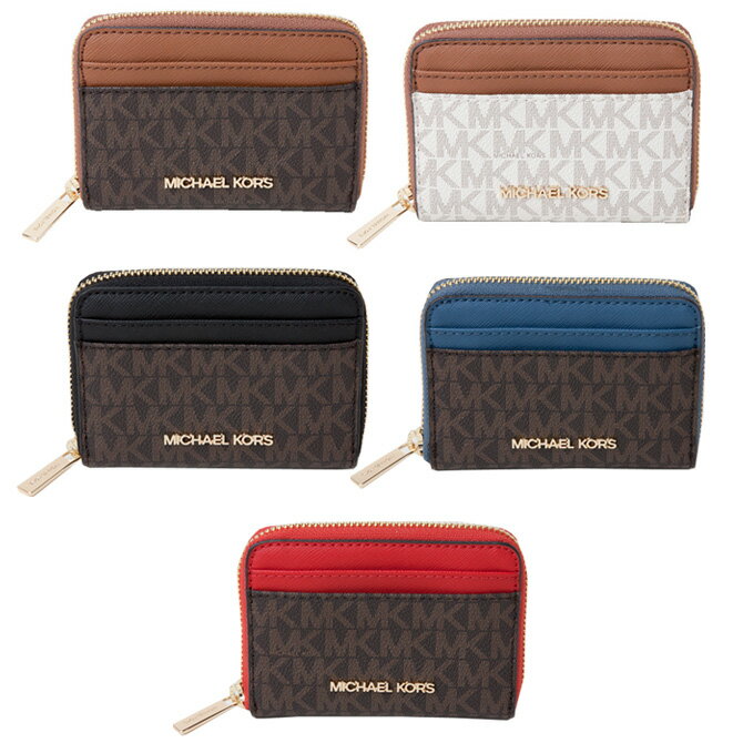 マイケル・コース 革小銭入れ レディース マイケルコース MICHAEL KORS コインケース 財布 JET SET TRAVEL MD ZA CARD CASE 35h9gtvz2b