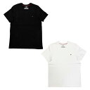 トミーヒルフィガー TOMMY HILFIGER 半袖 Tシャツ Vネック ベーシック ロゴ メンズ 09t3140 ラッピング不可 ネコポスでお届け