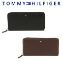 トミーヒルフィガー 財布 メンズ TOMMY HILFIGER OXFORD ラウンドファスナー 長財布 31tl13x010