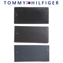 トミーヒルフィガー TOMMY HILFIGER 二つ折り 長財布 WELLESLEY ロゴ レザー メンズ 31TL19X006 51916 51917 BOX付