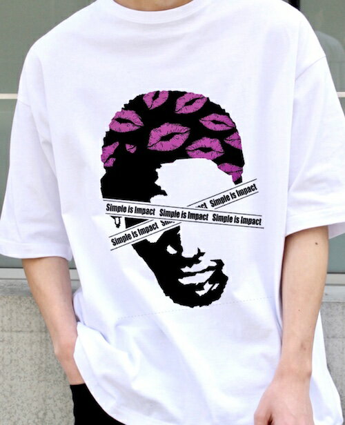 ★T-shirt Tシャツ tシャツ 春 夏 半袖 オーバーサイズ ビッグシルエット お洒落 白 黒 White Black メンズ デニスロッドマン ロッドマ..