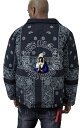 ダウンジャケット ジャケット メンズ かっこいい B系 ストリート系 メンズ オーバーサイズ 冬 アウター おしゃれ 可愛い 大きいサイズ ヒップホップ ロゴ 高級 高品質 厚手 リバーシブル ペイズリー柄 バンダナ柄 防寒対策 ジップ ロゴ 可愛い 冬 ユニセックス