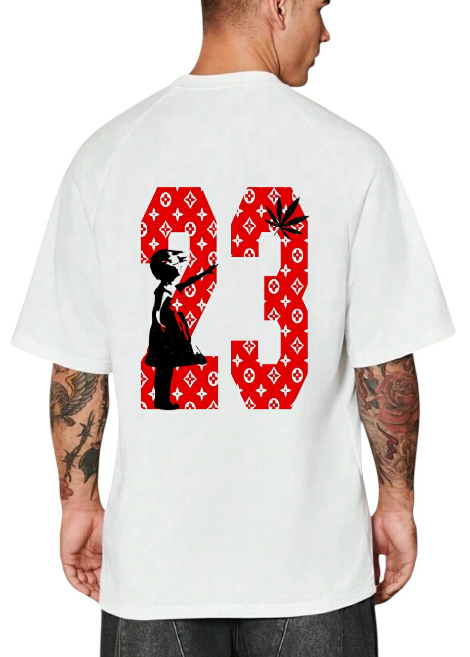 Rakuten - Tシャツ tシャツ 半袖 お洒落 おしゃれ スポーツ 送料無料 ヒップホップ系 HIPHOP 20代 30代 大人 ダンス衣装 夏 春 コーデ ストリート系 ストリート 白 黒 可愛い ストリート系 ストリートブランド カッコイイ かっこいい 誕生日 プレゼント ロゴ 可愛い 23 ジョーダン