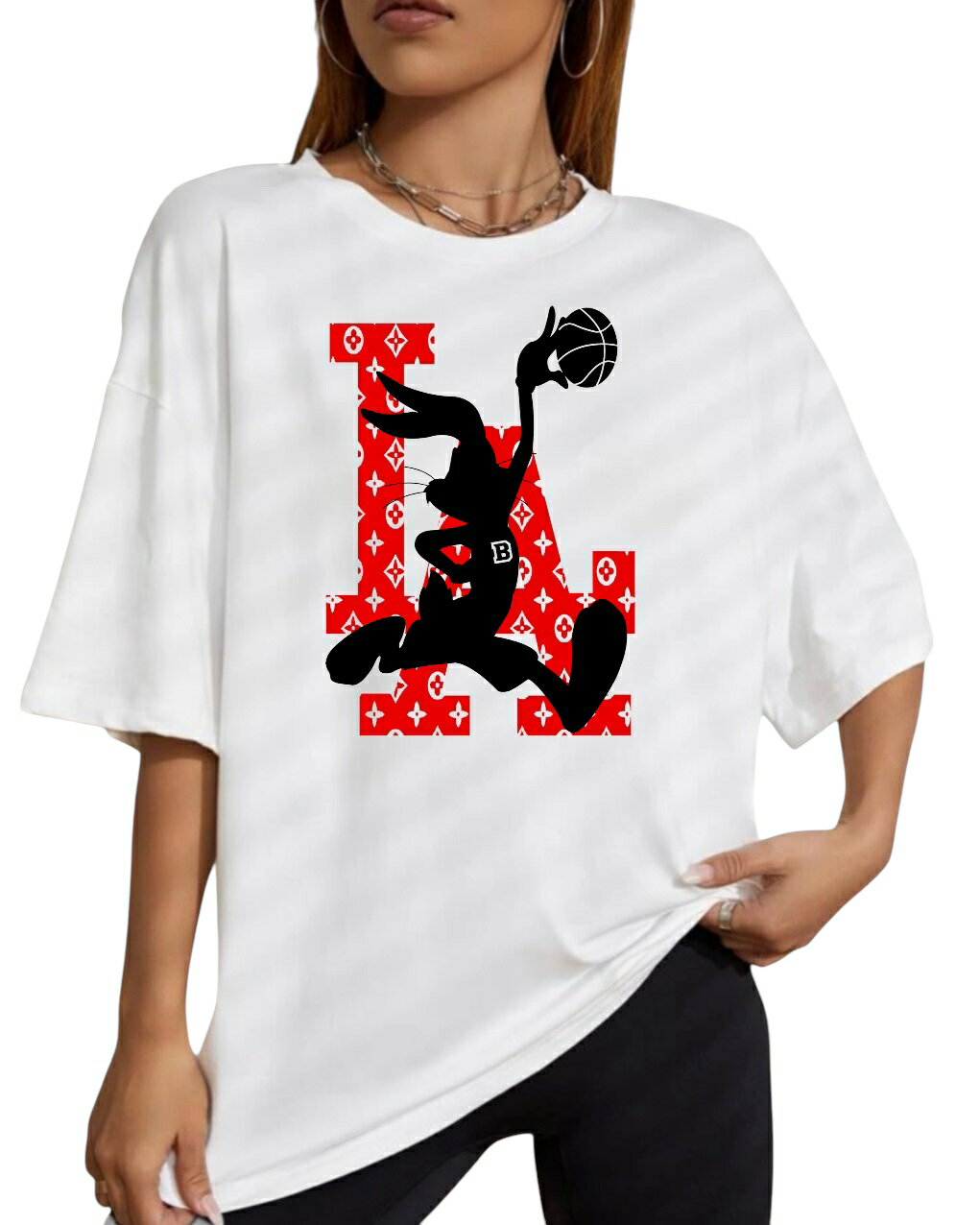 Rakuten - Tシャツ tシャツ 半袖 お洒落 おしゃれ スポーツ 送料無料 ヒップホップ系 HIPHOP 20代 30代 大人 ダンス衣装 夏 春 コーデ ストリート系 ストリート 白 黒 可愛い ストリート系 ストリートブランド カッコイイ かっこいい 誕生日 プレゼント ロゴ 可愛い LA