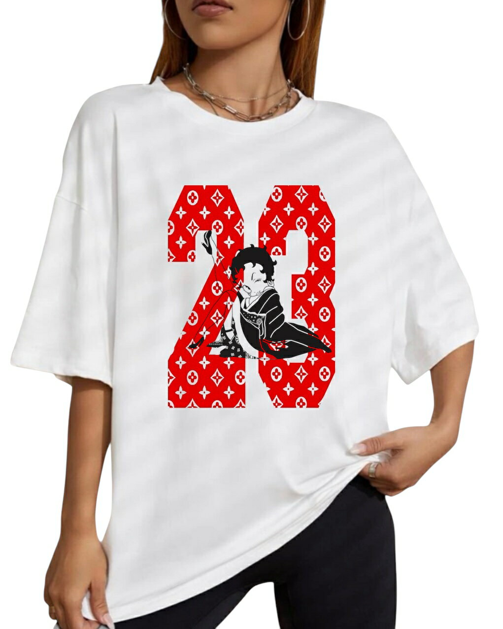 Rakuten - Tシャツ tシャツ 半袖 お洒落 おしゃれ スポーツ 送料無料 ヒップホップ系 HIPHOP 20代 30代 大人 ダンス衣装 夏 春 コーデ ストリート系 ストリート 白 黒 可愛い ストリート系 ストリートブランド カッコイイ かっこいい 誕生日 プレゼント ロゴ 可愛い 23 ジョーダン