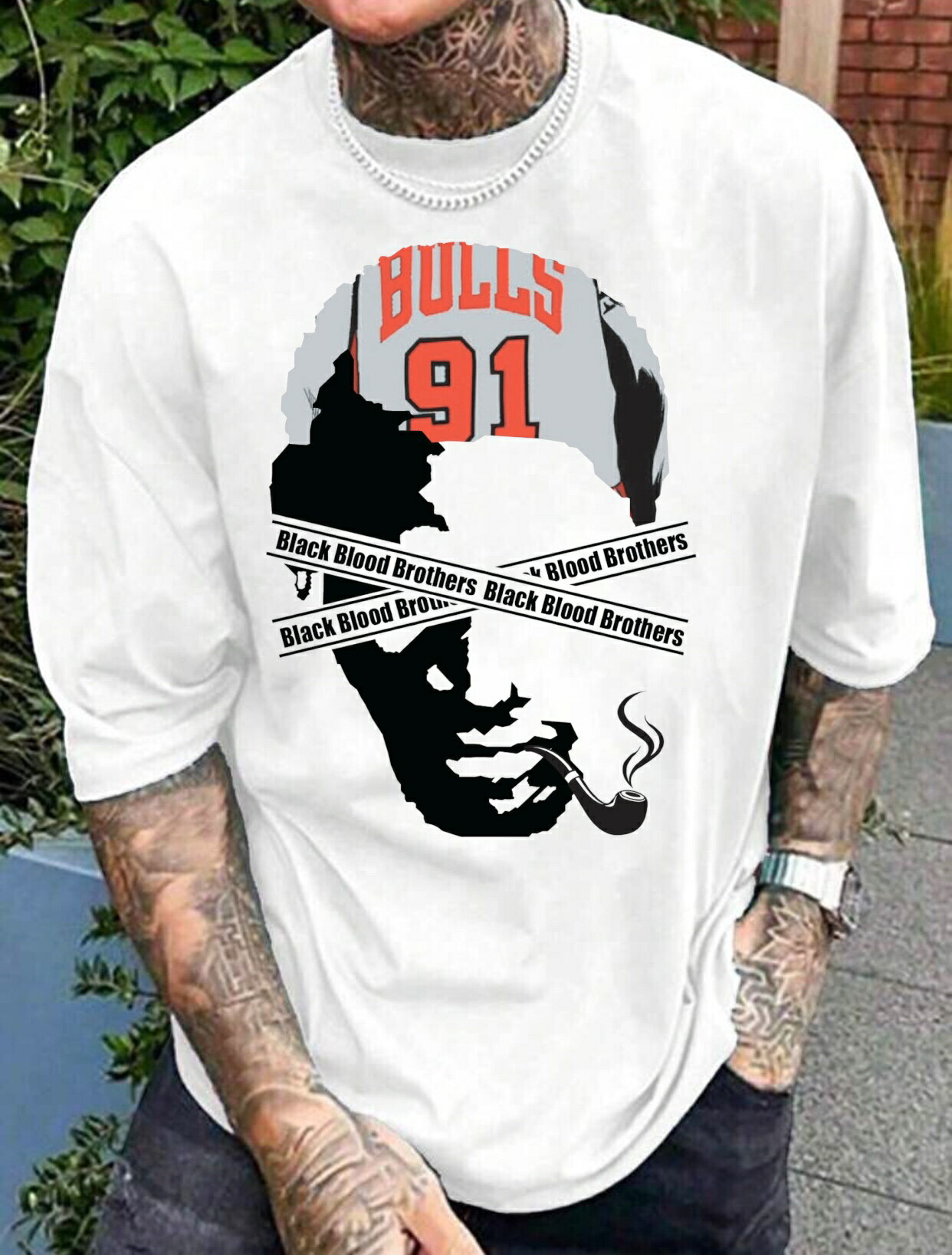 【Black Blood Brothers】Tシャツ tシャツ 半袖 メンズ お洒落 おしゃれ スポーツ 送料無料 ヒップホップ系 HIPHOP 西海岸 20代 30代 大人 ダンス衣装 夏 春 コーデ ジョーダン ダンク ロッドマン 運動 バスケ ブランド ストリート系 白 黒 大きいサイズ オーバーサイズ