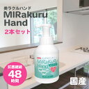 日本製 抗菌 ハンドソープ 泡 アルコール不使用 手荒れ防止 2本セット 美ラクルハンド 除菌 泡 ハンド 抗菌 潤い 手荒れ防止 保湿 消臭 | 菌除去 手軽...