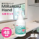 日本製 抗菌 ハンドソープ 泡 アルコール不使用 手荒れ防止 5本セット 美ラクルハンド 除菌 泡 ハンド 抗菌 潤い 手荒れ防止 保湿 消臭 | 菌除去 手軽...