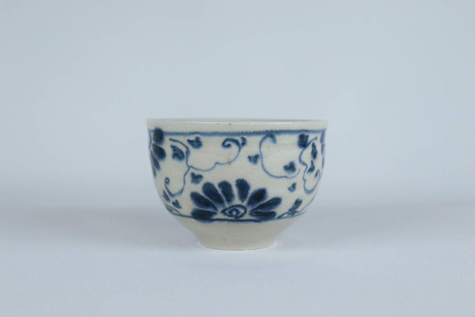 安南　たっぷり碗小　花安南　宗山窯　美濃焼　和食器　焼き物　贈り物　湯呑　酒器