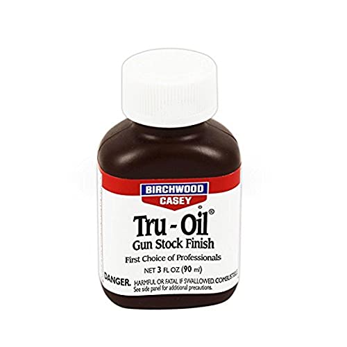 トゥルーオイル 90ml 輸入品 Birchwood Casey Tru - Oil 木製ストック仕上げ剤 銃床仕上げ剤 ストックオイル ワックスオイル オイルワックス