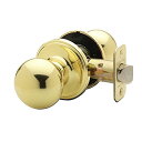 Copper Creek BK2020PB Ball Passage Door Knob, Polished Brass by Copper Creek