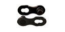 KMC DLC ミッシングリンク CL-555R(再利用可)11スピード用 11速用 11S用 RE-USABLE Missing Link (ブラック) [並...