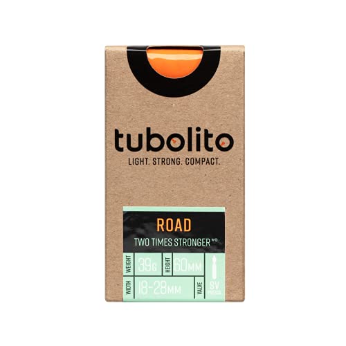 Tubolito Tubo ロードチューブ 700c 仏式バルブ (700×18/28mm(バルブ長60mm), 1本) 