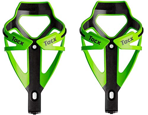 2個セット Tacx（タックス） ディーバ ボトルケージ Deva Bottle Cage (キャノンデールグリーン(Cannondale green)) 並行輸入品