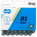 KMC B1 ワイドシングルスピードチェーン 112リンク ブラック