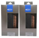 2本セット SCHWALBE(シュワルベ) BILLY BONKERS 26x2.10(54-559) ADDIX フォールディング Folding (ブロンズ...