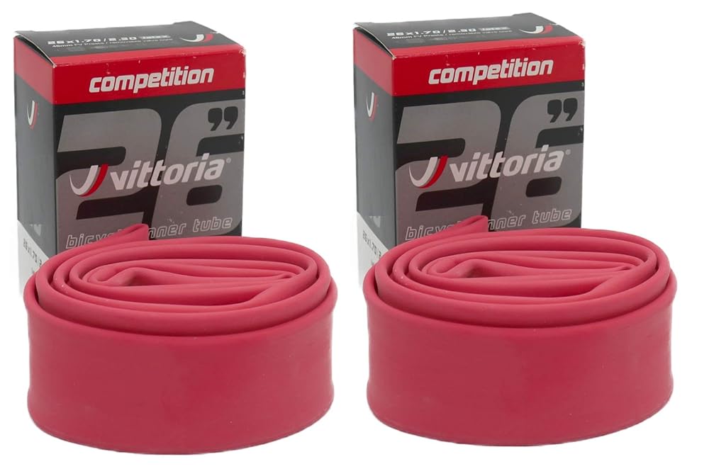 Vittoria Latex ラテックス チューブ 2個セット RVC 仏式48mm ビットリア (29×1.70/2.30) [並行輸入品]