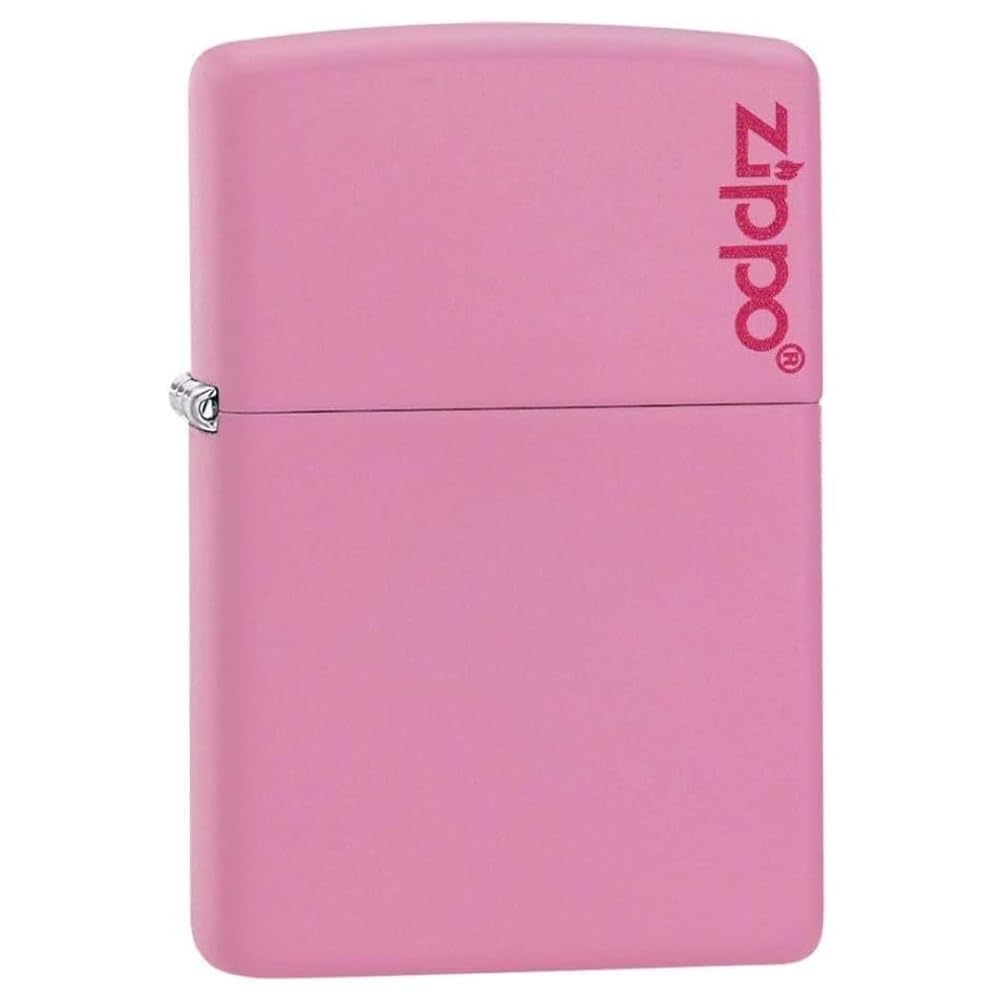ZIPPO ジッポー ライター ロゴ マット ピンク 238ZL