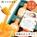 出産内祝い 内祝い お返し 名入れ ギフト 結婚内祝い 送料無料 写真入り 命名札 ギフト ギフトセット 出産祝い ギフト プレゼント 出産祝い 赤ちゃん 人気 贈答 無添加 和歌山 有田 みかん 早和果樹園 飲むみかん